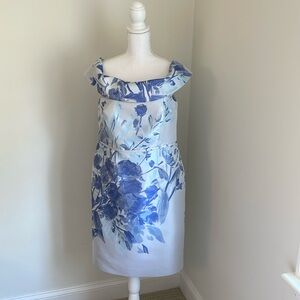 Beautiful floral evening dress in excellent condition.
